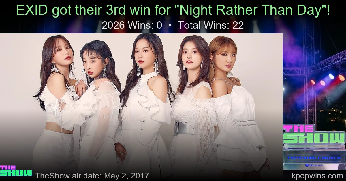 EXID - Night Rather Than Day